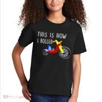 Nostalgic Big Tricycle Wheel This Is How I Rolled 70s 80s Premium Kids T-Shirt thumb 2