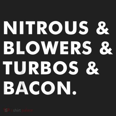 Nitrous & Blowers & Turbos & Bacon Comfort Colors Heavyweight Long Sleeve T-Shirt