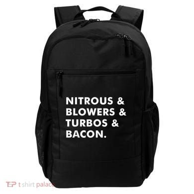 Nitrous & Blowers & Turbos & Bacon Backpack