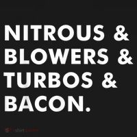 Nitrous & Blowers & Turbos & Bacon Performance Fleece Hoodie thumb 2