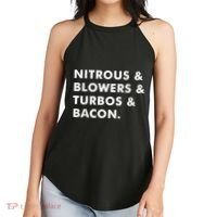 Nitrous & Blowers & Turbos & Bacon Women's Perfect Tri Rocker Tank thumb 2