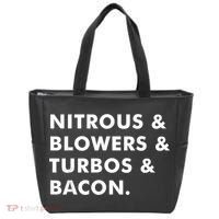 Nitrous & Blowers & Turbos & Bacon Tote Bag thumb 0