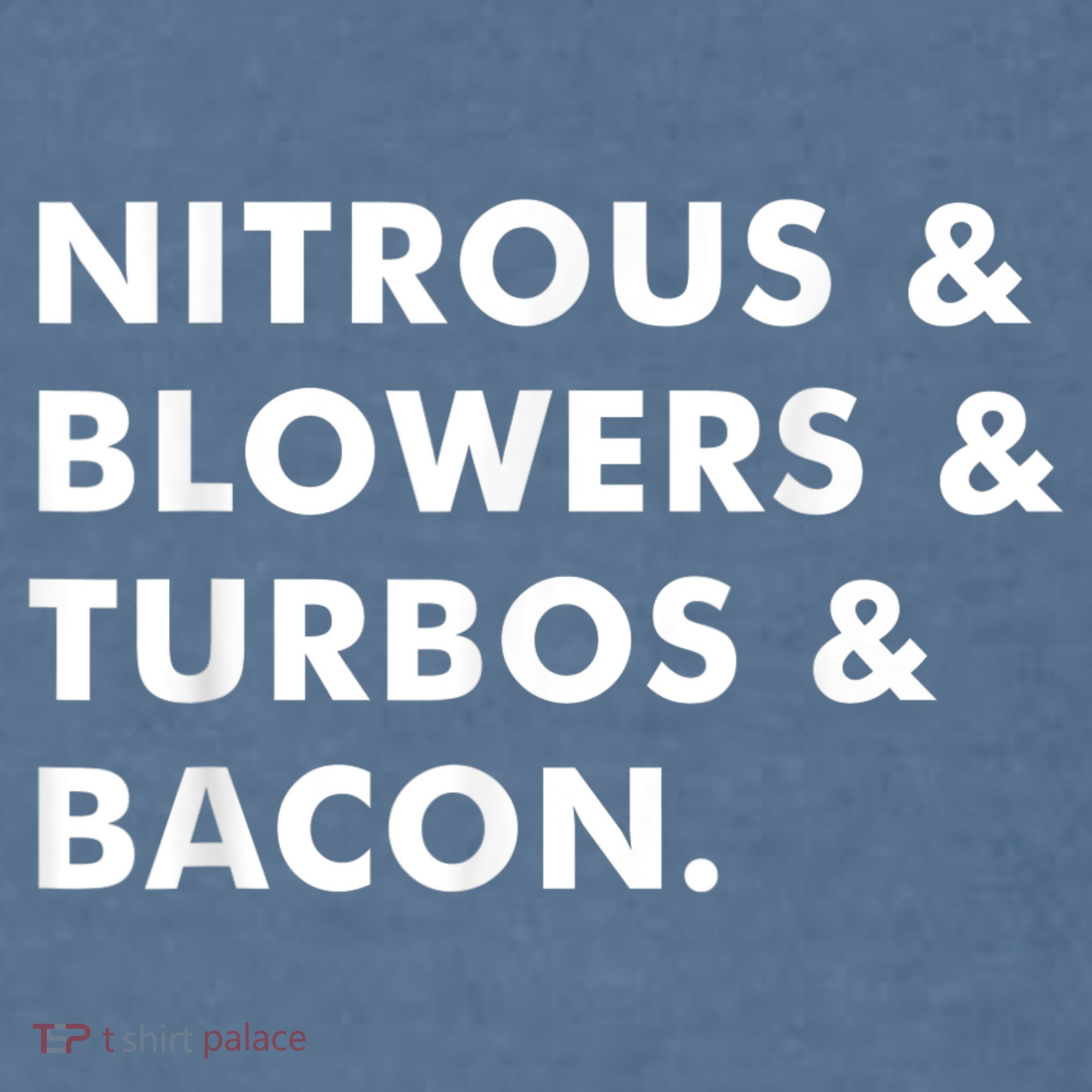 Nitrous & Blowers & Turbos & Bacon Comfort Colors Garment-Dyed Hooded Sweatshirt