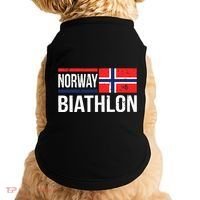 Norway Biathlon Target Skiing Shooting Competition Biathlete Doggie Tank thumb 0