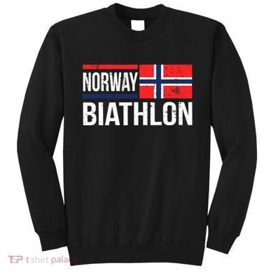 Norway Biathlon Target Skiing Shooting Competition Biathlete Sweatshirt