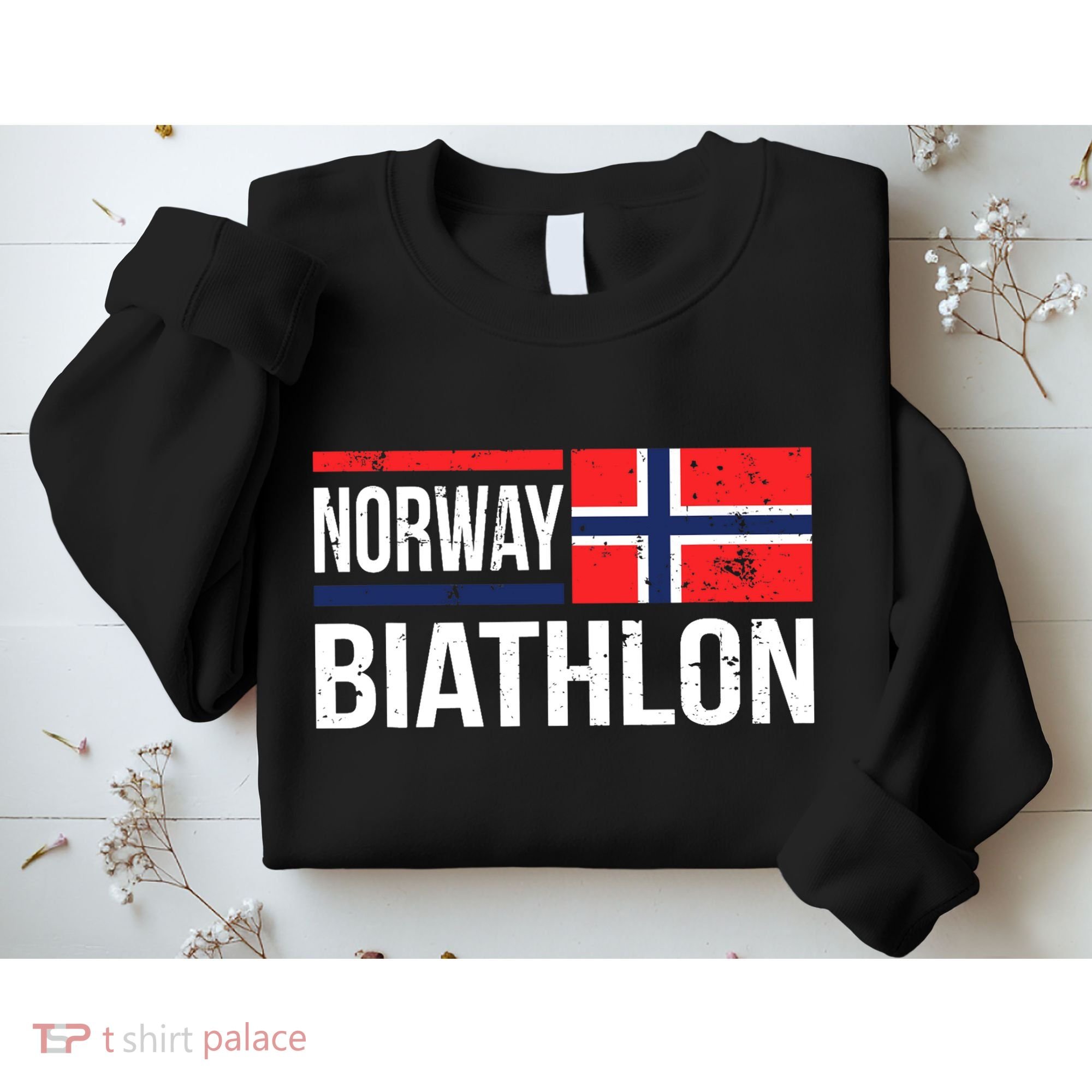 Norway Biathlon Target Skiing Shooting Competition Biathlete Sweatshirt