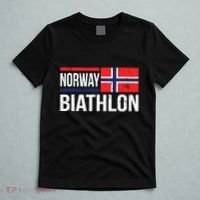 Norway Biathlon Target Skiing Shooting Competition Biathlete T-Shirt thumb 5