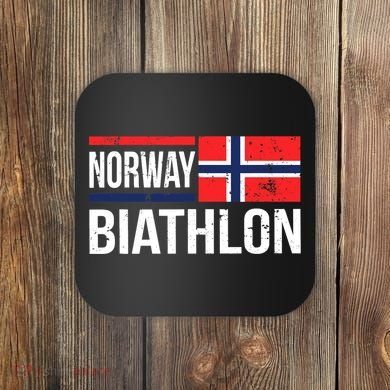 Norway Biathlon Target Skiing Shooting Competition Biathlete Coaster