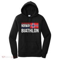 Norway Biathlon Target Skiing Shooting Competition Biathlete Women's Hoodie thumb 0