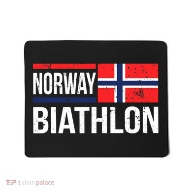 Norway Biathlon Target Skiing Shooting Competition Biathlete Mousepad