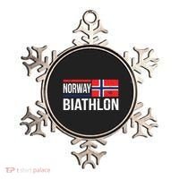 Norway Biathlon Target Skiing Shooting Competition Biathlete Ornament thumb 0