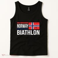 Norway Biathlon Target Skiing Shooting Competition Biathlete Tank Top thumb 2