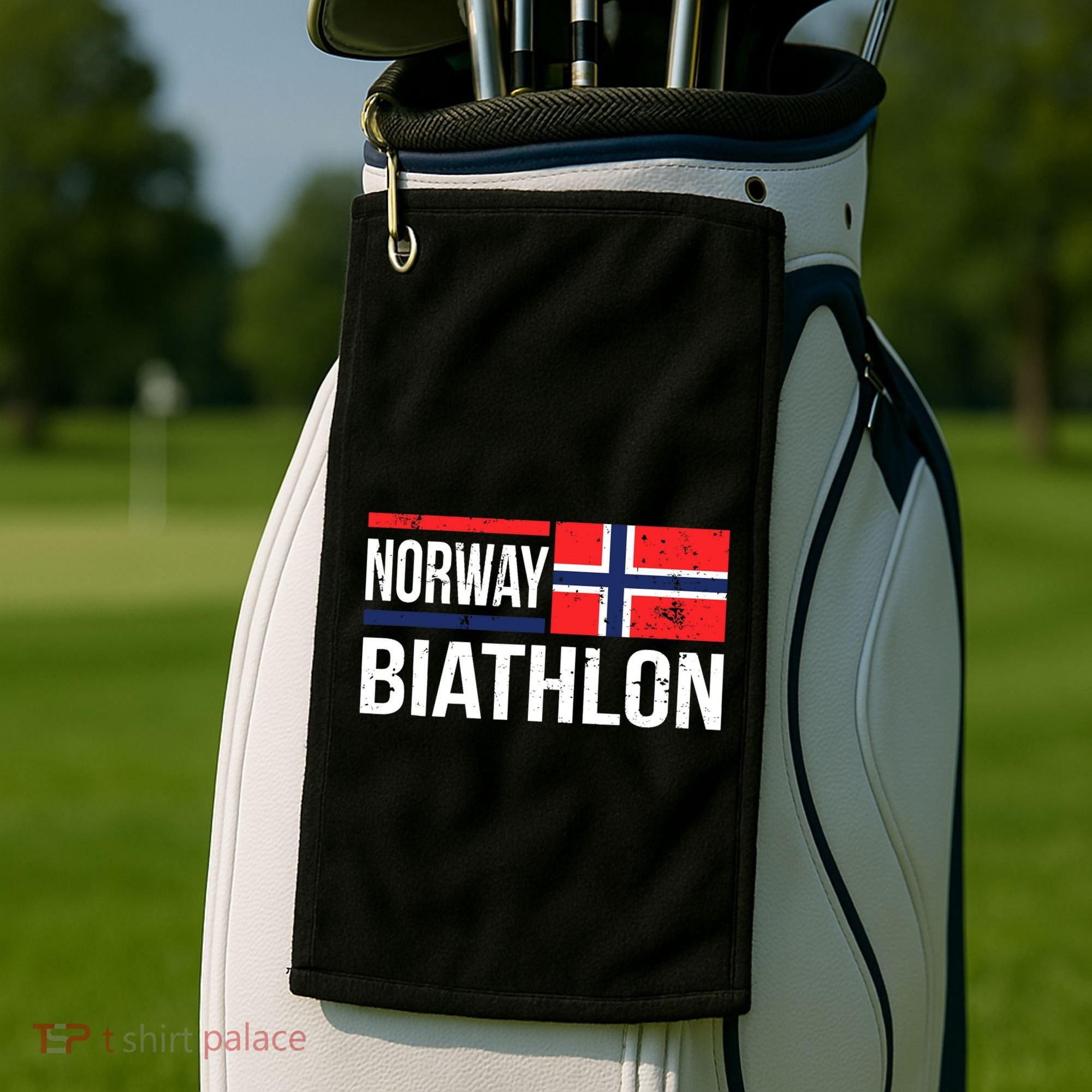 Norway Biathlon Target Skiing Shooting Competition Biathlete Golf Towel