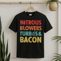 Nitrous Blowers Turbos And Bacon T-Shirt thumb 2