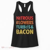 Nitrous Blowers Turbos And Bacon Women's Tank Top thumb 0