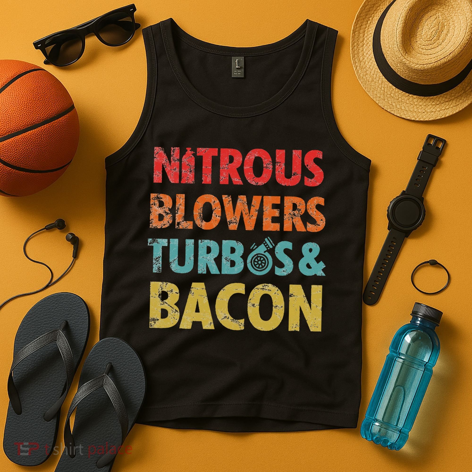 Nitrous Blowers Turbos And Bacon Tank Top