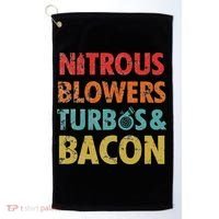 Nitrous Blowers Turbos And Bacon Golf Towel thumb 0