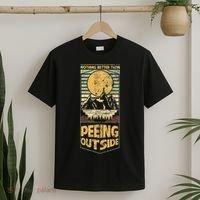 Nothing Better Than Peeing Outside Mountains T-Shirt thumb 2
