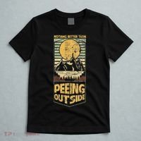 Nothing Better Than Peeing Outside Mountains T-Shirt thumb 5