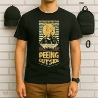 Nothing Better Than Peeing Outside Mountains T-Shirt thumb 6