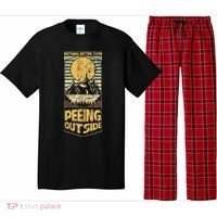 Nothing Better Than Peeing Outside Mountains Pajama Set thumb 0