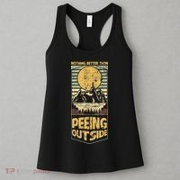 Nothing Better Than Peeing Outside Mountains Women's Tank Top thumb 3