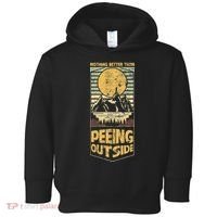 Nothing Better Than Peeing Outside Mountains Toddler Hoodie thumb 0