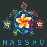 Nassau Bahamas Tribal Tie Dye Sea Turtle Infant Baby Jersey Bodysuit thumb 2