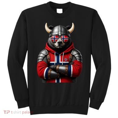 Norwegian Bear Viking Warrior Sweatshirt
