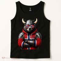 Norwegian Bear Viking Warrior Tank Top thumb 2