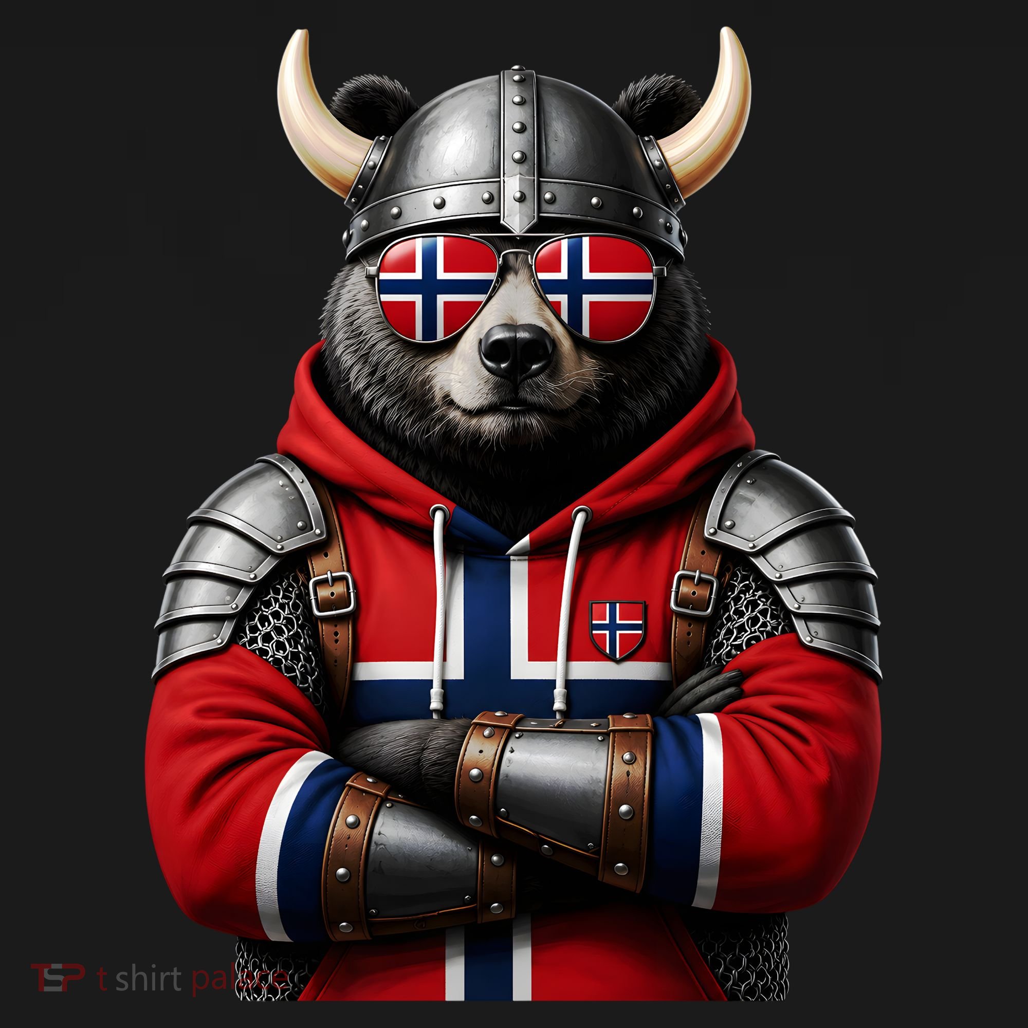 Norwegian Bear Viking Warrior Visor