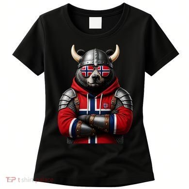 Norwegian Bear Viking Warrior Women's T-Shirt