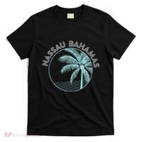Nassau Bahamas Vintage Printed Sunset T-Shirt thumb 0