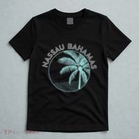 Nassau Bahamas Vintage Printed Sunset T-Shirt thumb 5