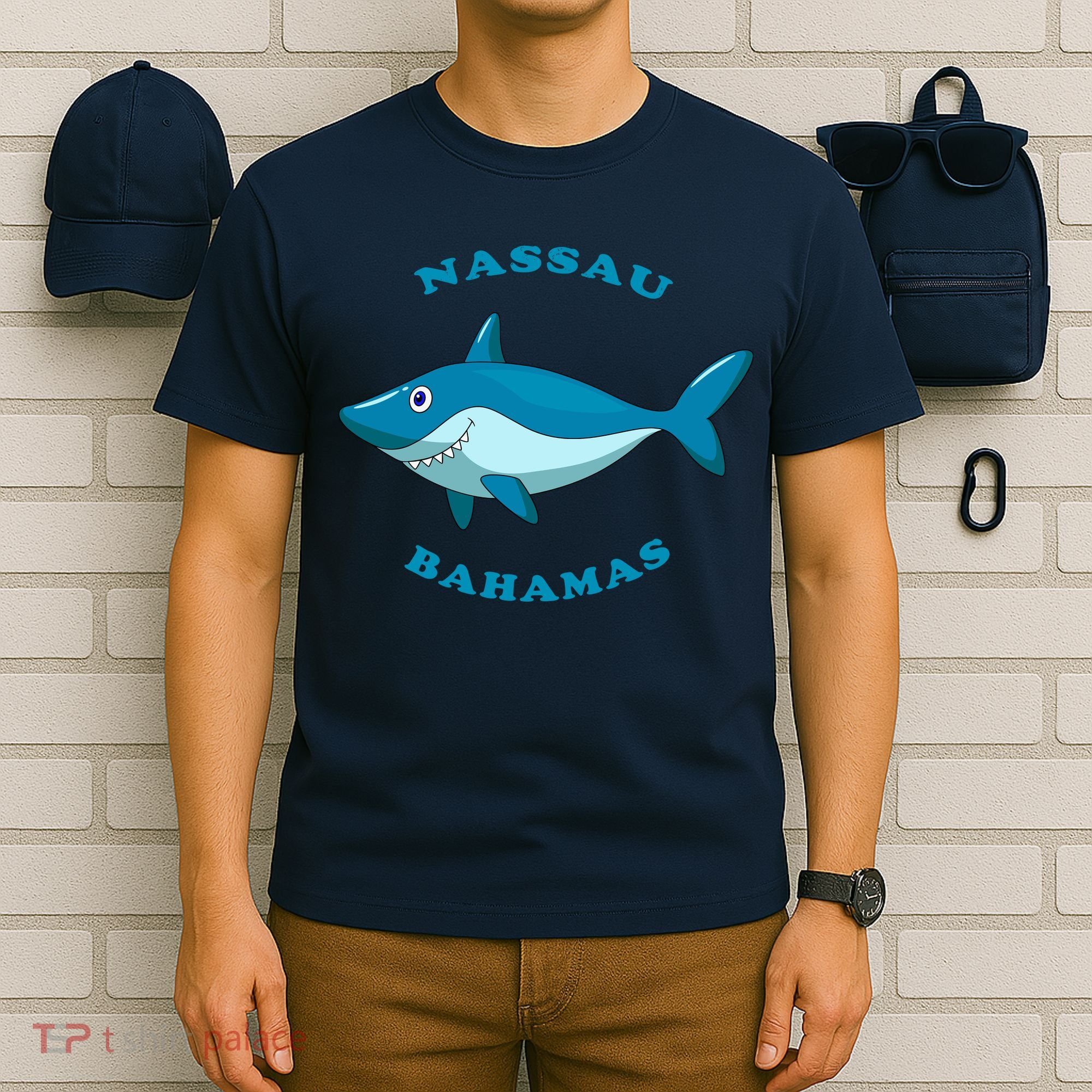 Nassau Bahamas Vintage ChildrenS Shark Vacation Gift T-Shirt