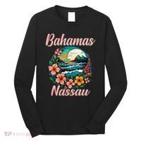 Nassau Bahamas Vacation Proud Bahamas Bahamian Beach Long Sleeve Shirt thumb 0