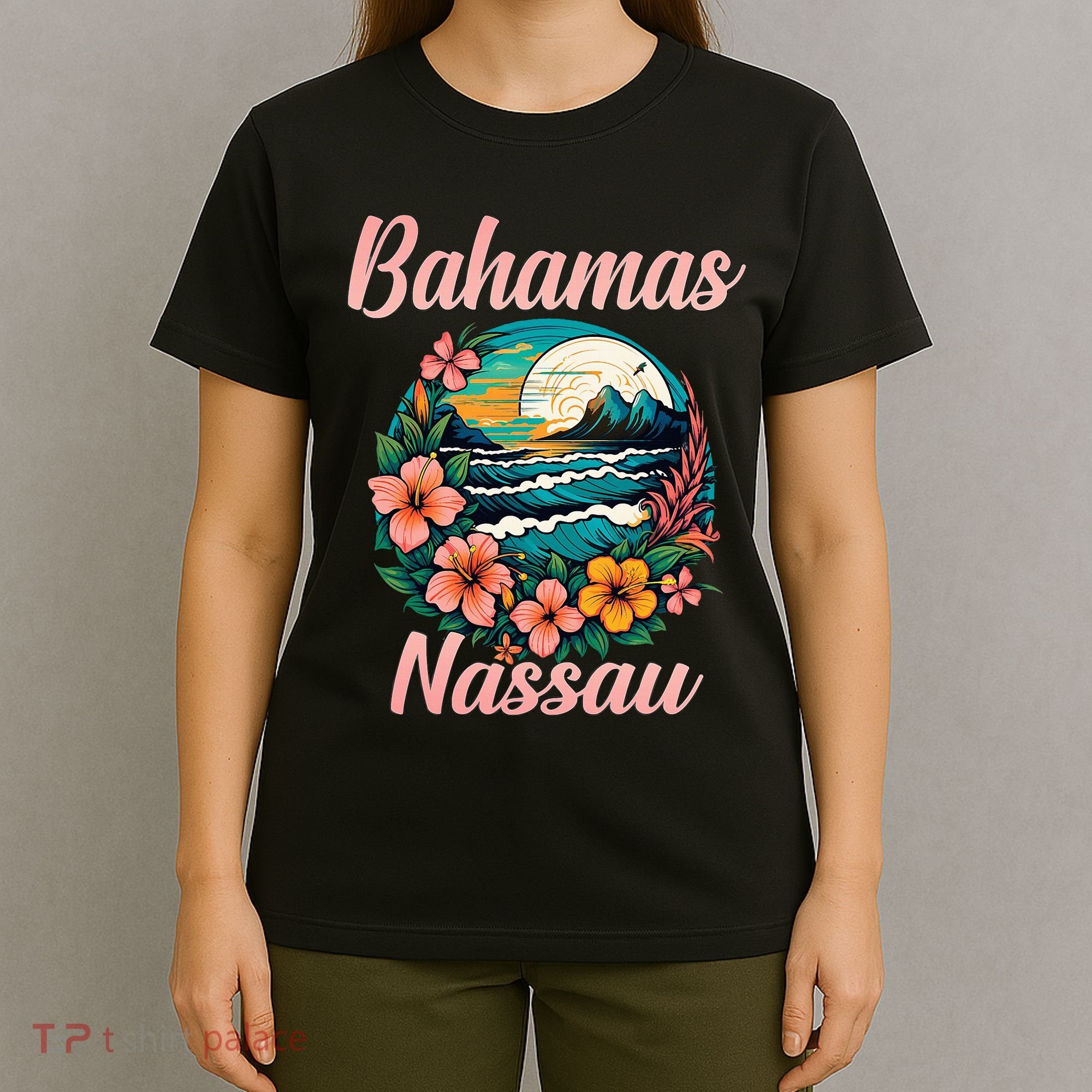 Nassau Bahamas Vacation Proud Bahamas Bahamian Beach T-Shirt