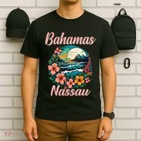 Nassau Bahamas Vacation Proud Bahamas Bahamian Beach T-Shirt thumb 6