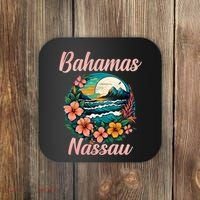 Nassau Bahamas Vacation Proud Bahamas Bahamian Beach Coaster thumb 0