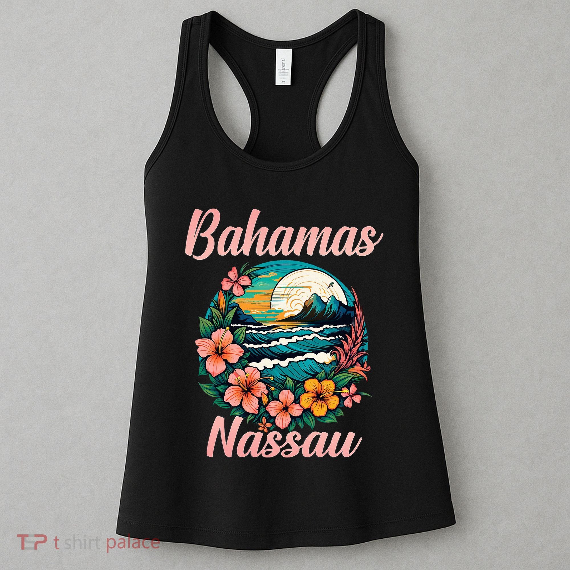 Nassau Bahamas Vacation Proud Bahamas Bahamian Beach Women's Tank Top