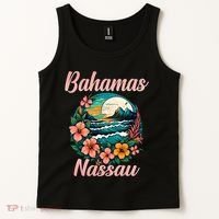 Nassau Bahamas Vacation Proud Bahamas Bahamian Beach Tank Top thumb 2