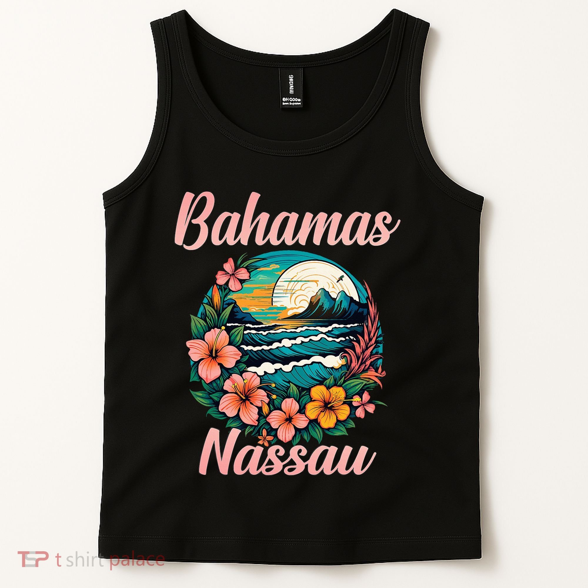 Nassau Bahamas Vacation Proud Bahamas Bahamian Beach Tank Top