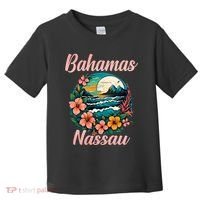 Nassau Bahamas Vacation Proud Bahamas Bahamian Beach Toddler T-Shirt thumb 0