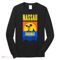 Nassau Bahamas Vacation Souvenir Sailing Long Sleeve Shirt thumb 0