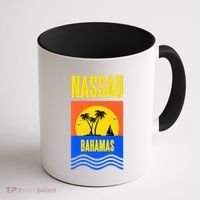 Nassau Bahamas Vacation Souvenir Sailing Coffee Mug thumb 1