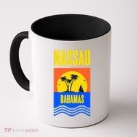 Nassau Bahamas Vacation Souvenir Sailing Coffee Mug thumb 0