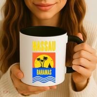Nassau Bahamas Vacation Souvenir Sailing Coffee Mug thumb 3