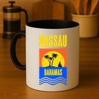 Nassau Bahamas Vacation Souvenir Sailing Coffee Mug thumb 4