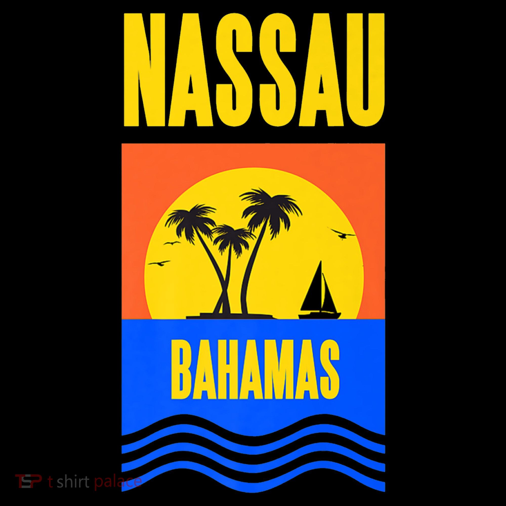 Nassau Bahamas Vacation Souvenir Sailing Coffee Mug