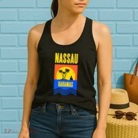 Nassau Bahamas Vacation Souvenir Sailing Women's Tank Top thumb 2
